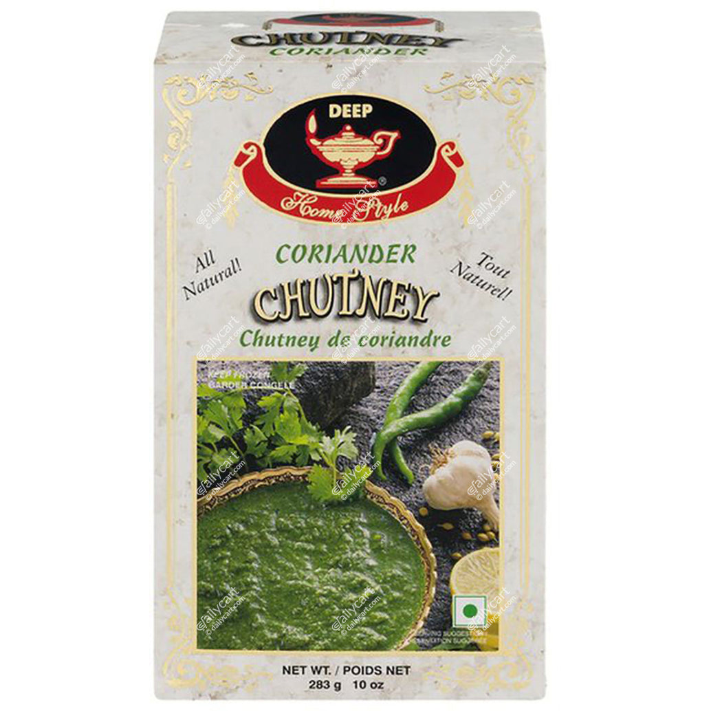 Deep Coriander Chutney, 283 g, (Frozen)