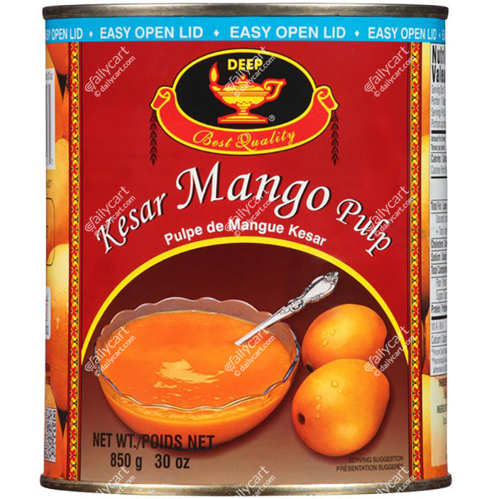 Deep Kesar Mango Pulp, 30 oz (850 g)