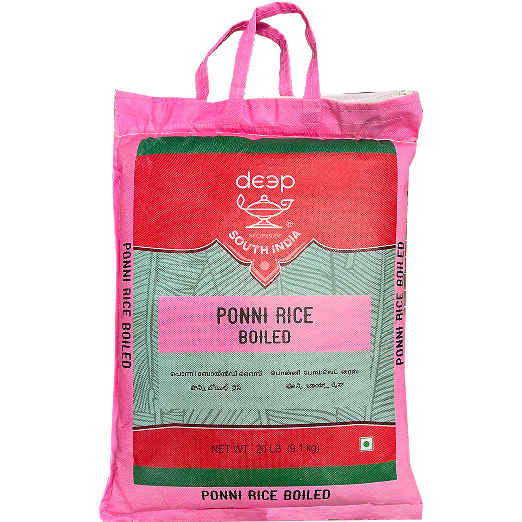 Deep Ponni Boiled Rice, 20 lb