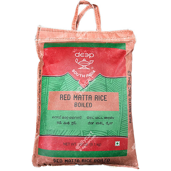 Deep Red Matta Rice Boiled, 20 lb