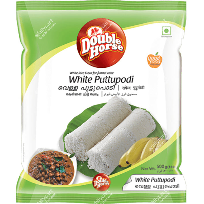 Double Horse White Puttu Podi, 1 kg