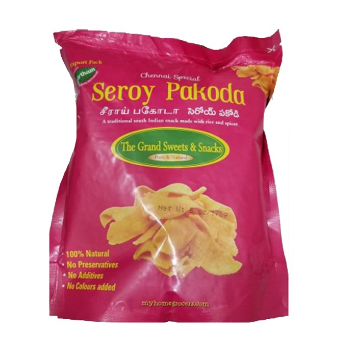 Grand Seroy Pakoda, 170 g, BUY 1 GET 1 FREE, Mix N Match - Add Your 2nd Pack to Cart