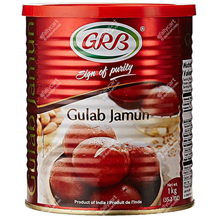 GRB Gulab Jamun, 1 Kg Can