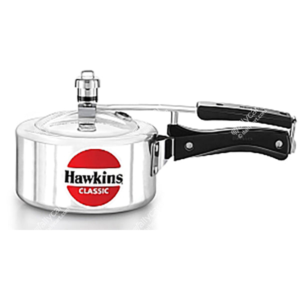 Hawkins Classic 1.5 Liter Pressure Cooker Heavy Duty Stainless Steel