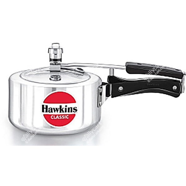 Hawkins Classic Aluminium Pressure Cooker, 2 litre