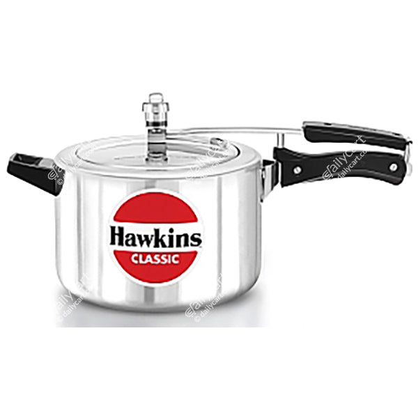 Hawkins Classic Aluminium Pressure Cooker, 5 litre