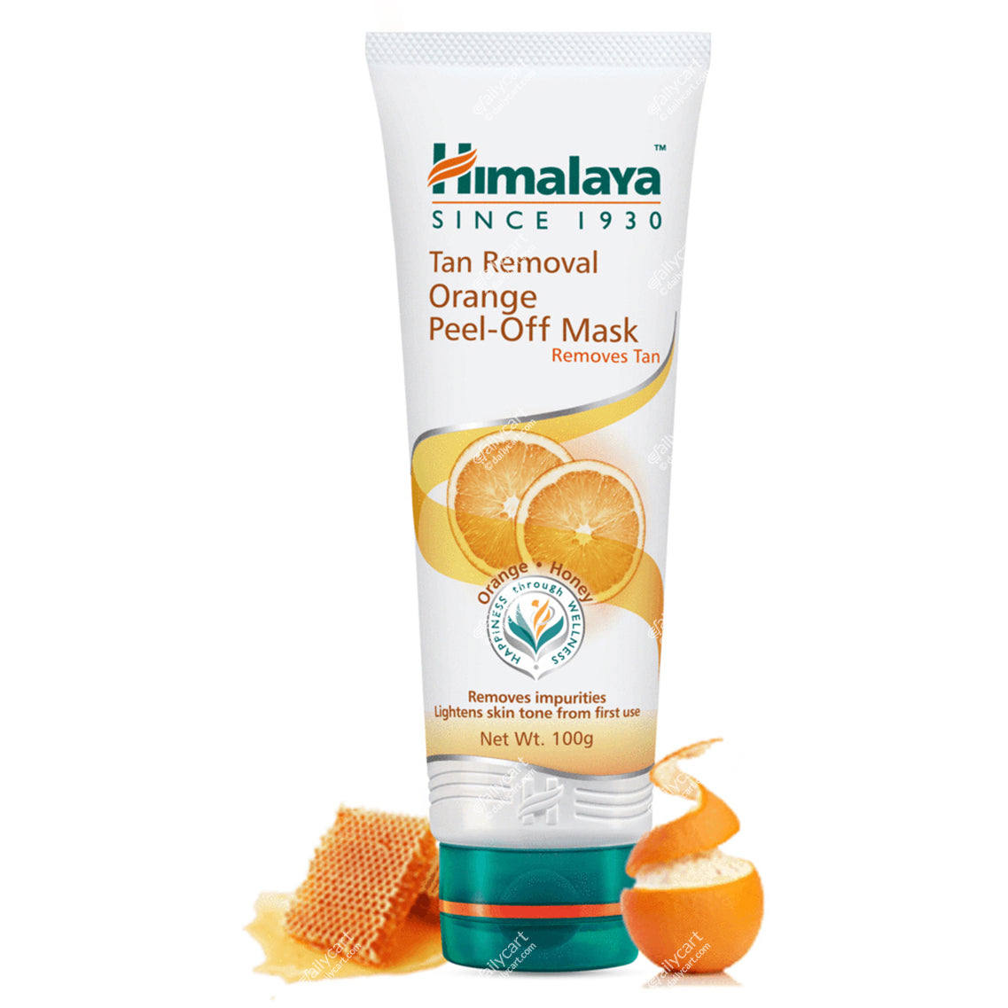 Himalaya Tan Removal Orange Peel Off Face Mask, 100 g