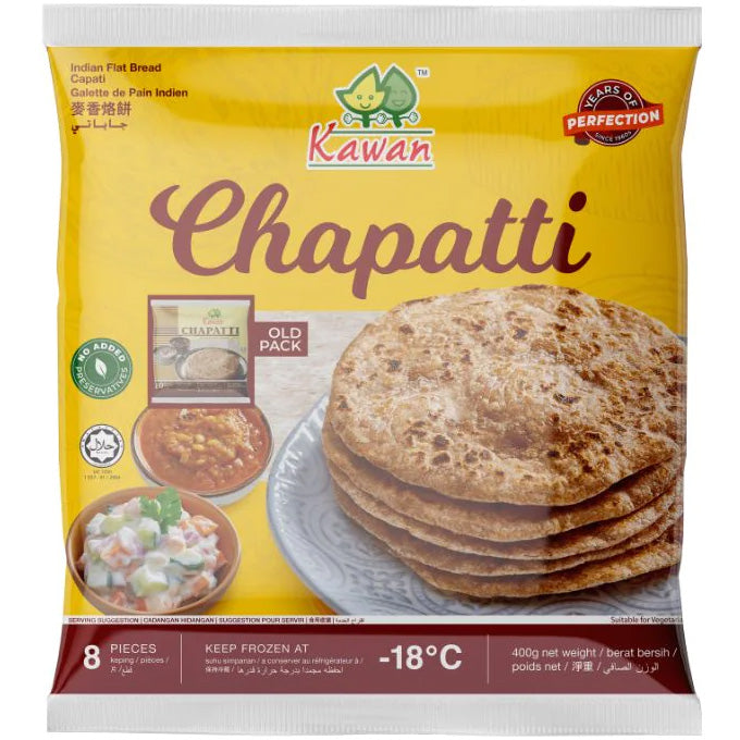Kawan Chapati, 8 pieces, 400 g, (Frozen)