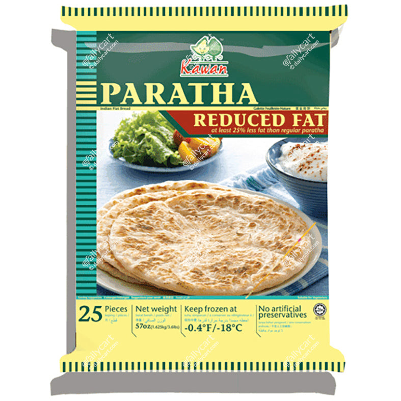 Kawan Reduced Fat Paratha, 25 pieces, 1.65 kg, (Frozen)