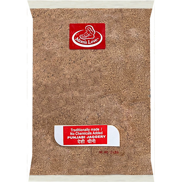 Mom's Love Dark Jaggery Powder, 2 lb