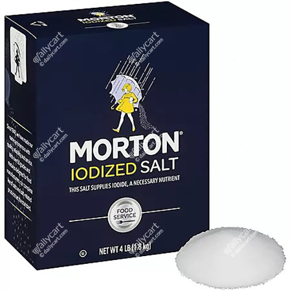 Morton Salt Ice Cream Salt, 4 lb Box