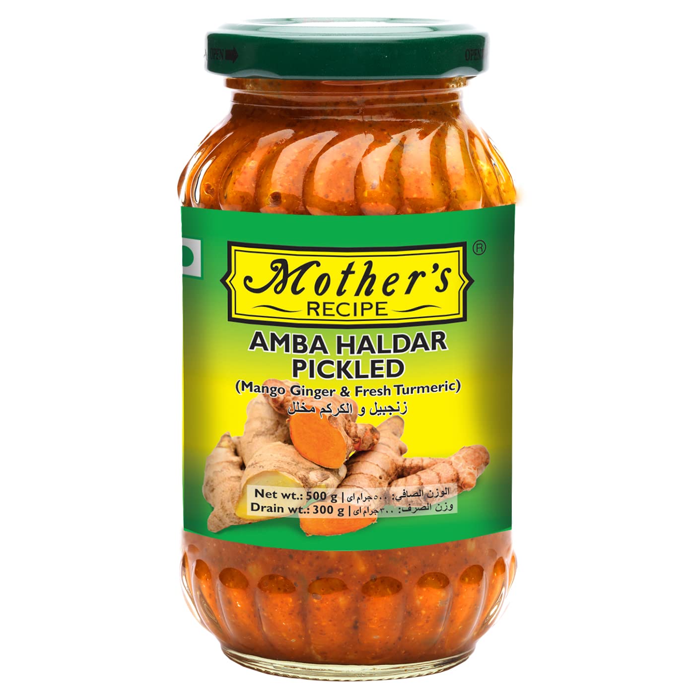 Mother's Recipe Mango Ginger & Turmeric Pickle, 500 g