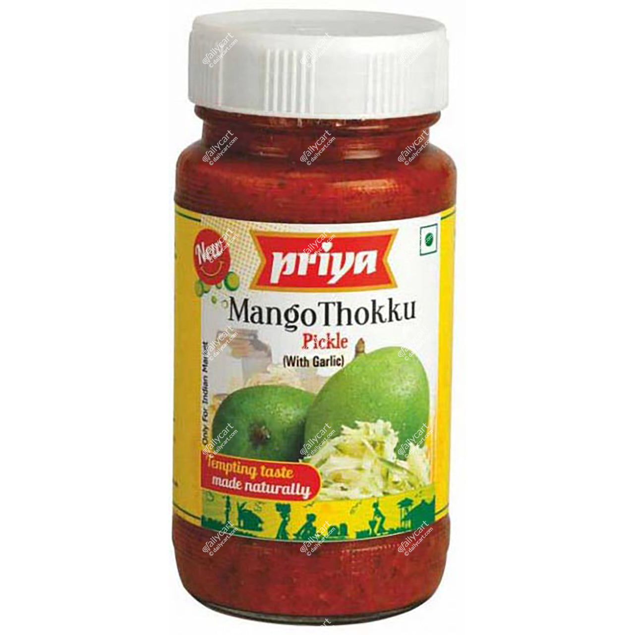 Priya Mango Thokku Pickle With Garlic, 300 g