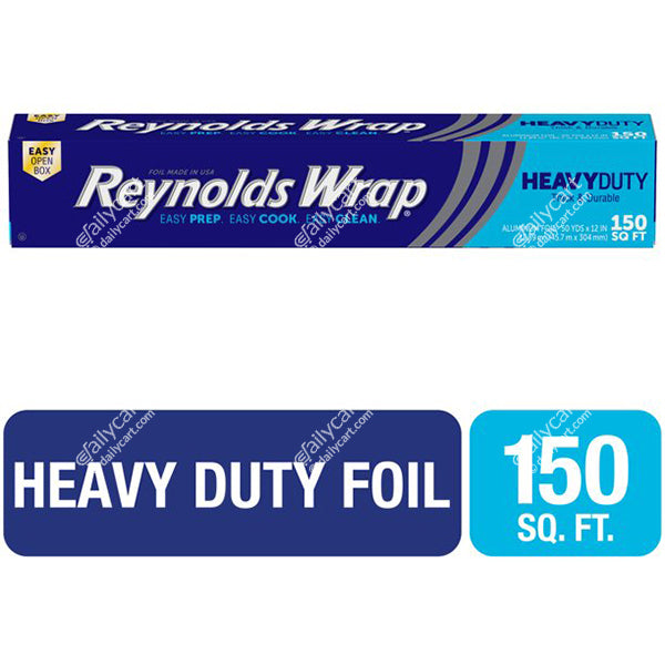 Reynolds 130 sq. ft. Heavy-Duty Aluminum Foil, Silver