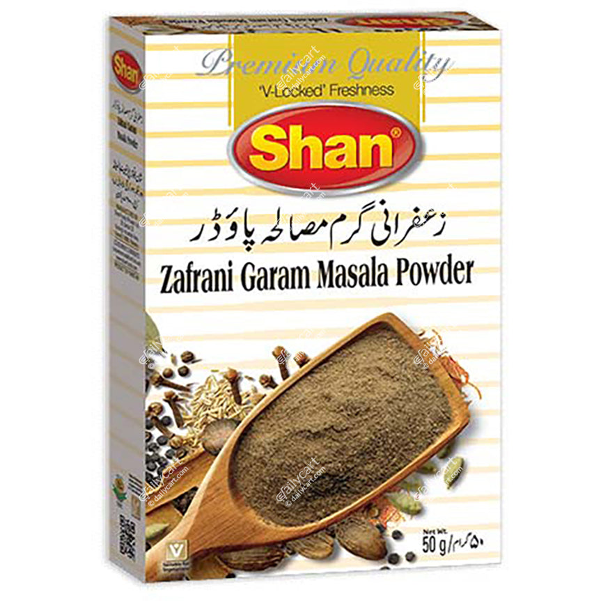 Shan Zafrani Garam Masala Powder, 50 g
