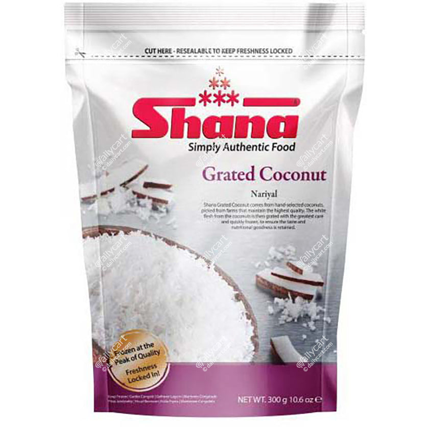Shana Coconut Grated, 300 g, (Frozen)
