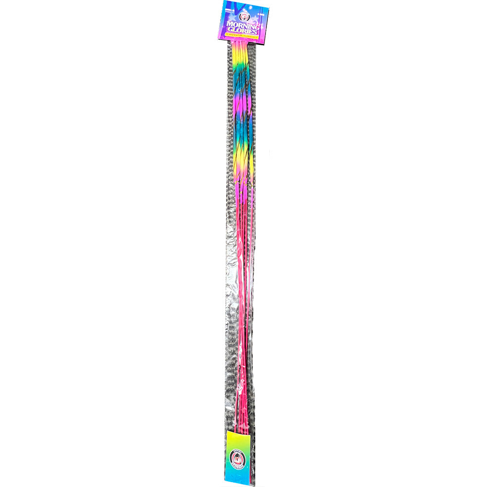 Morning Glory Jumbo Sparklers, 3 feet long, 6 Sparklers in Pack