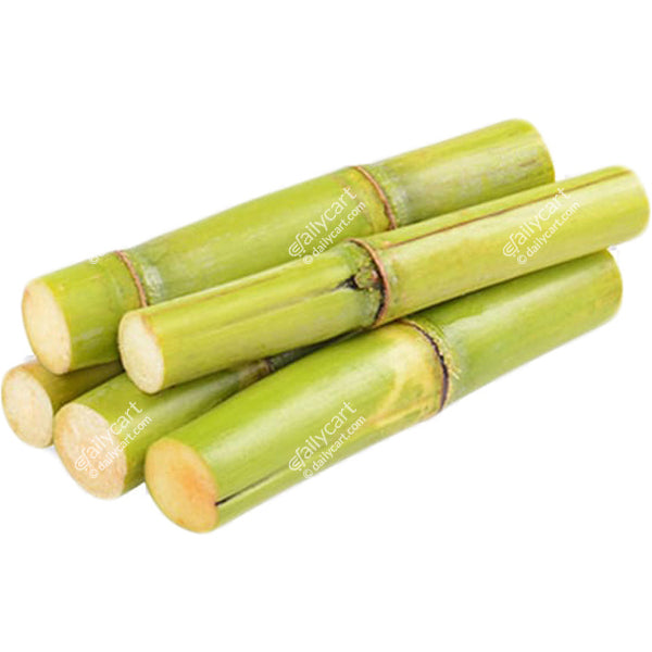 Fresh Sugar Cane Green, 1 Cut Piece