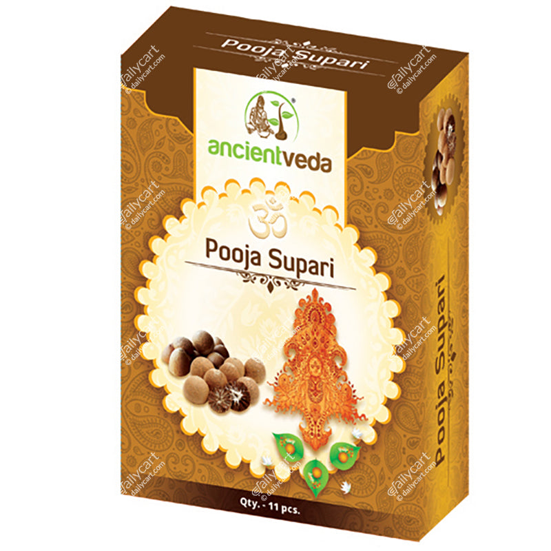 Pooja Supari Betel Nuts 11 Count 1 Pack