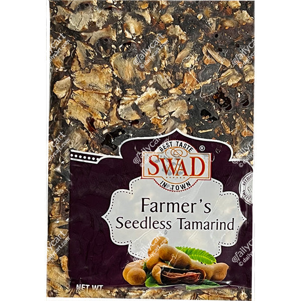 Swad Tamarind Slab - Seedless, 400 g