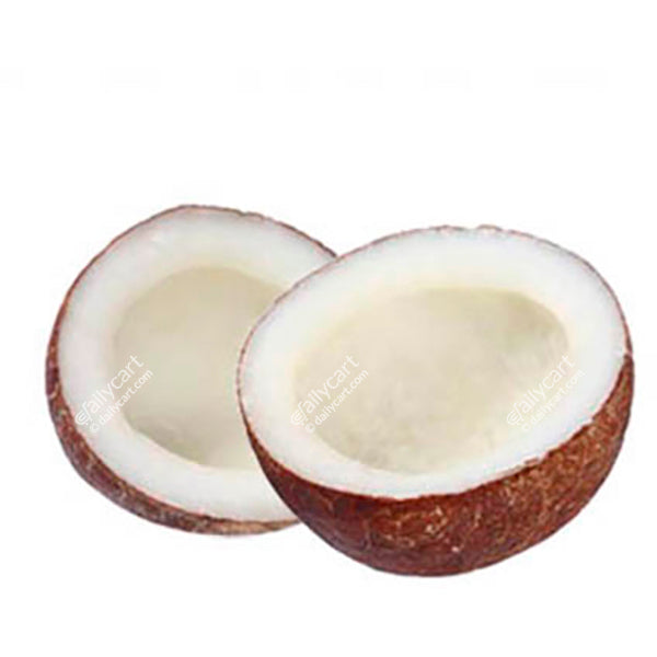 Swertha Dry Coconut Half, 4 Pieces
