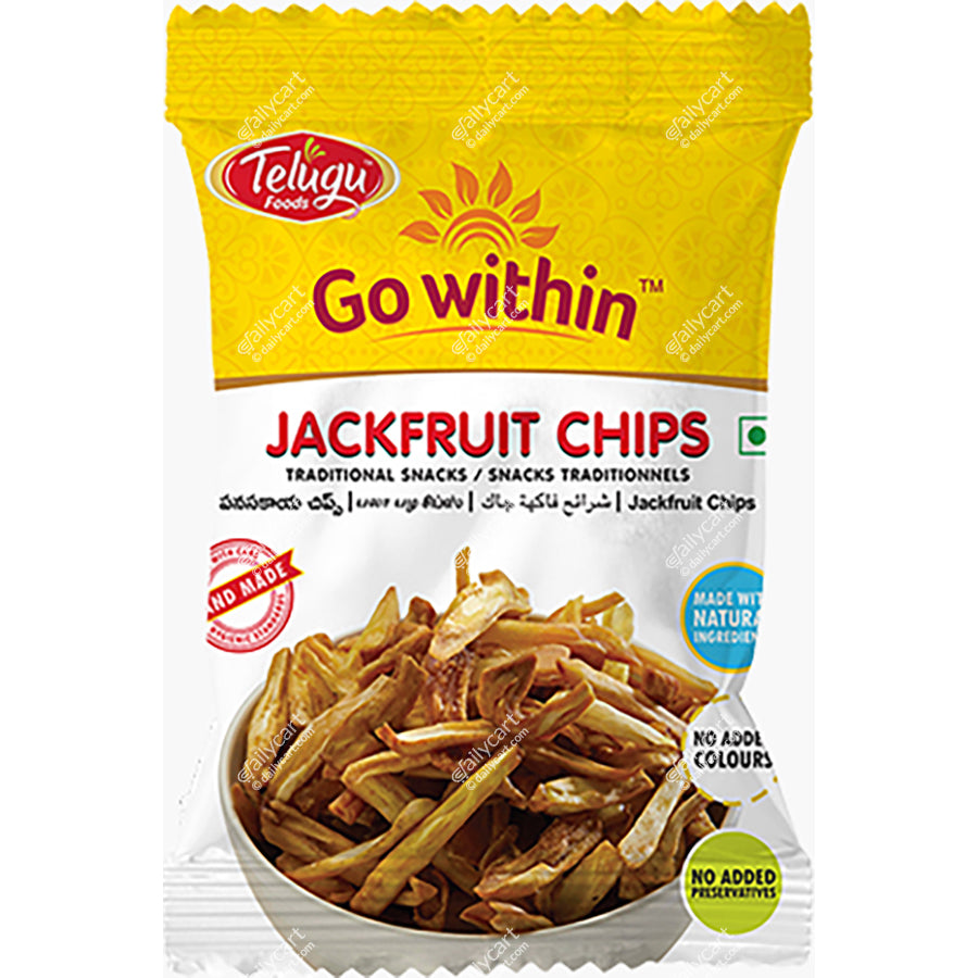 Telugu Foods Jackfruit Chips, 170 g