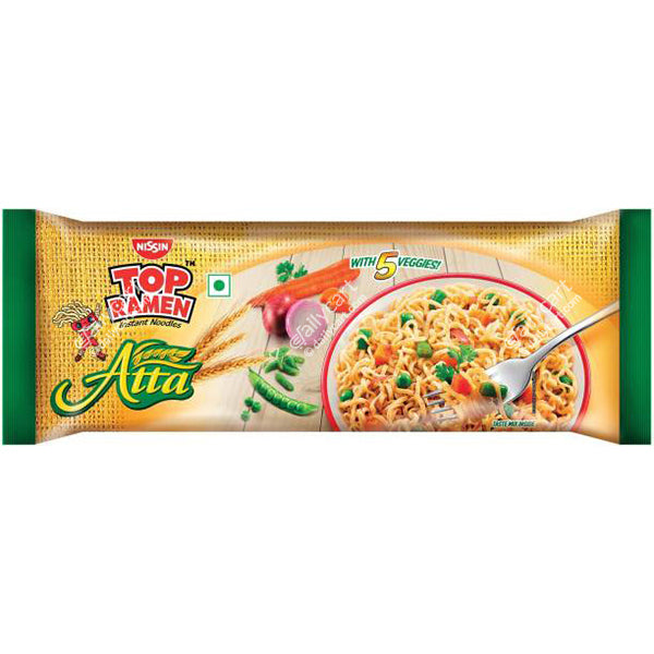 Nissin Top Ramen Atta Noodles, 280 g