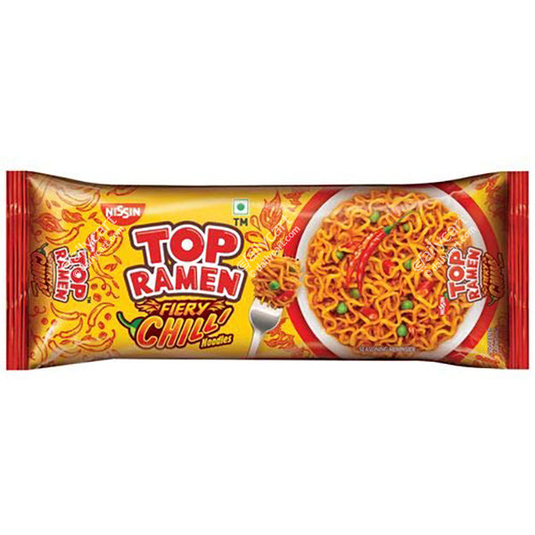 Nissin Top Ramen Fiery Chilly Noodles, 280 g