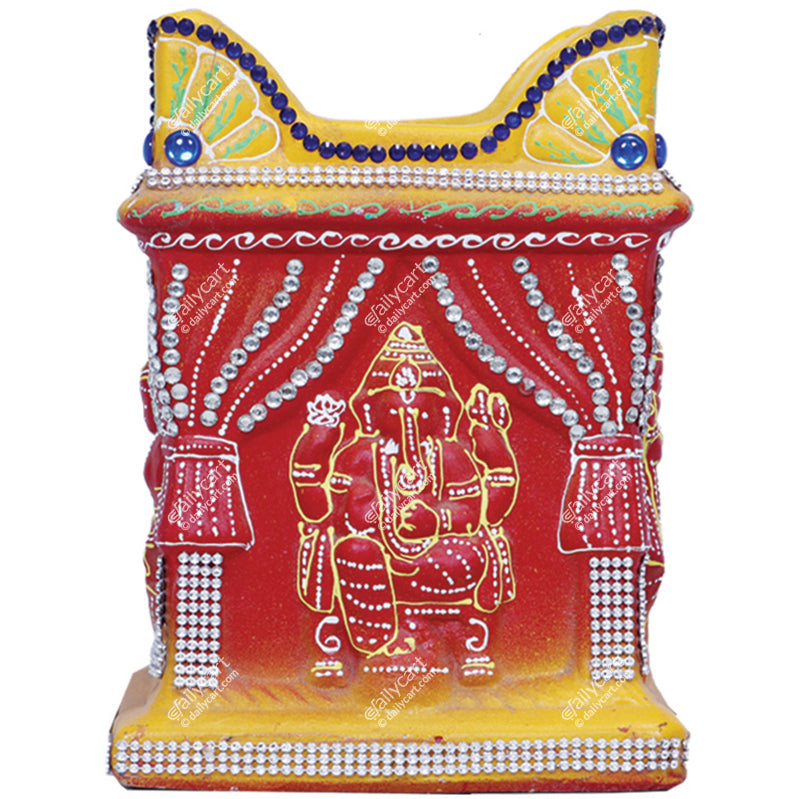 Tulsi Planter - Ganesha, 8" Inch