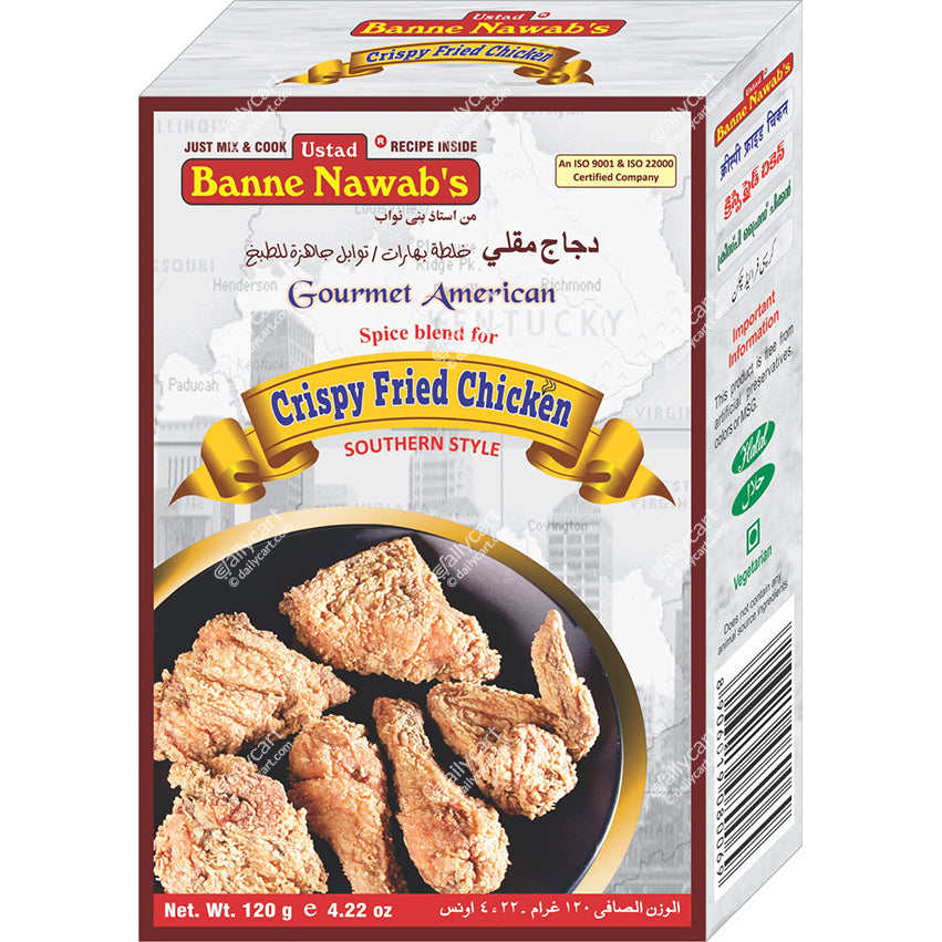 Ustad Banne Nawab's Crispy Fried Chicken, 120 g