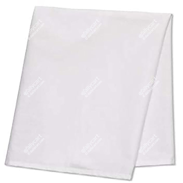 White Pooja Cloth - Silky, 1 Piece