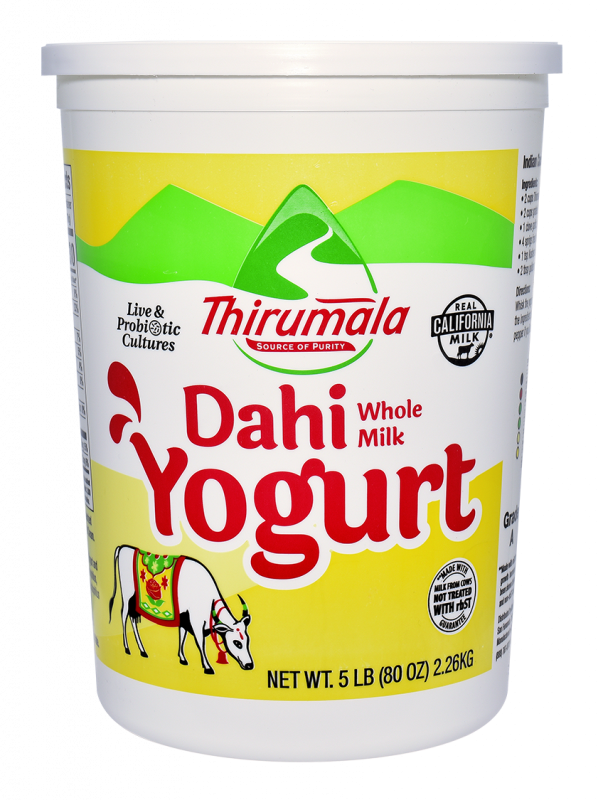 Thirumala Yogurt Plain, 5 lb