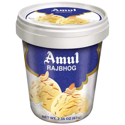 Amul Rajbhog Ice Cream, 125 ml (Frozen)