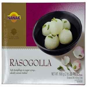 Nanak Rasogolla, 20 Pcs,908g, (Frozen)