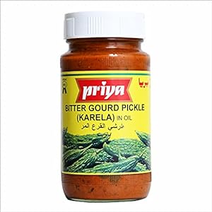 Priya Bitter Gourd Pickle Without Garlic, 300 g