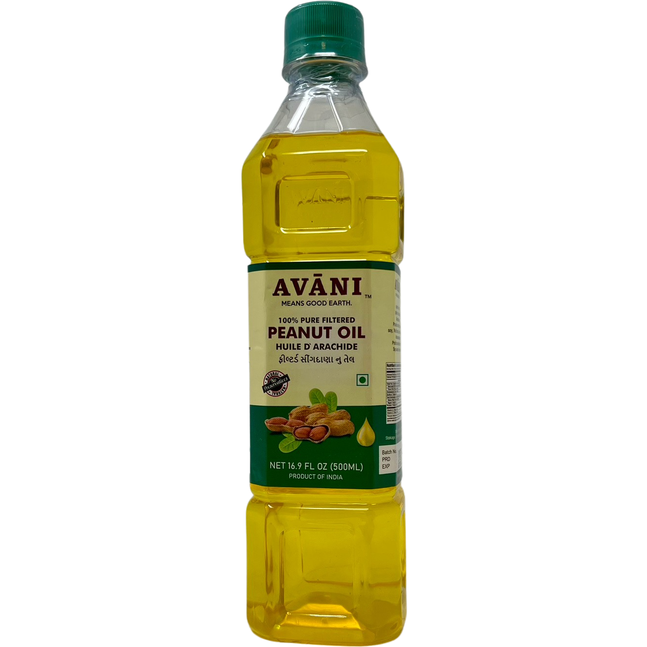 Avani Peanut Nut (Groundnut) Oil, 500 ml