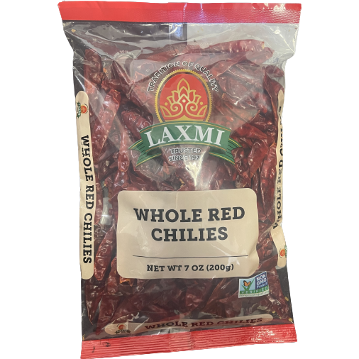 Laxmi Whole Red Chillies, 200 g