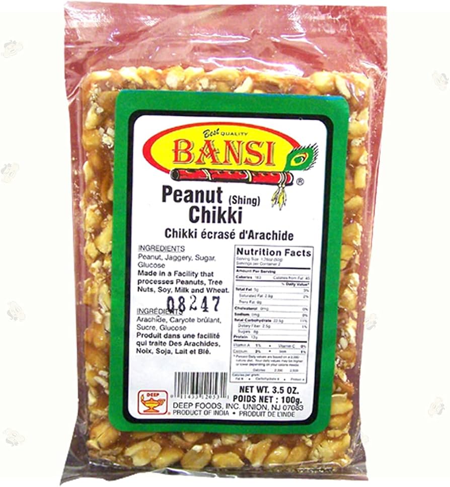 Bansi Peanut Chikki, 100 g