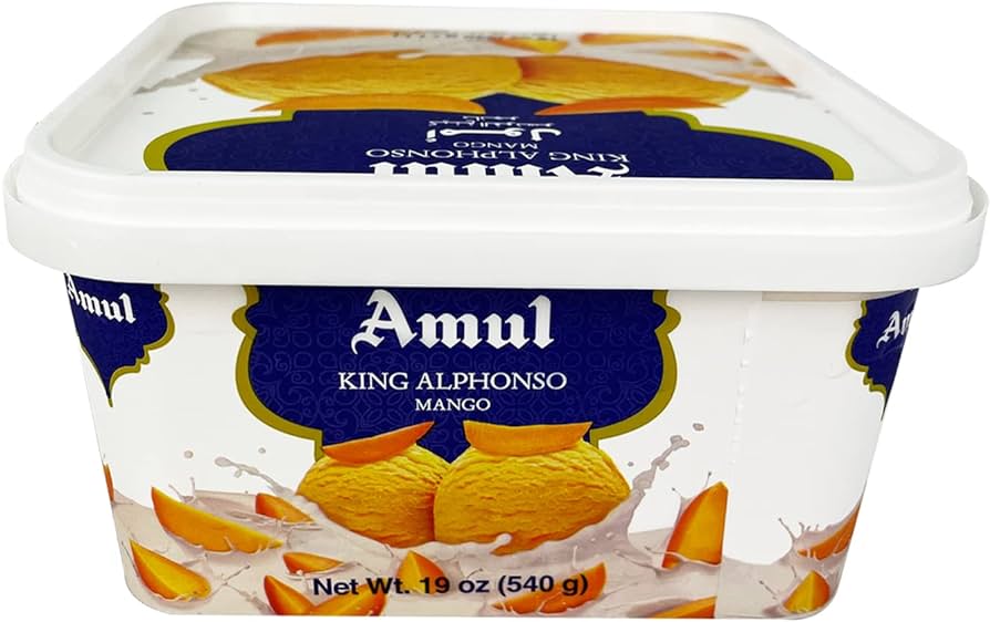 Amul King Alphonso Ice Cream, 1 litre (Frozen)