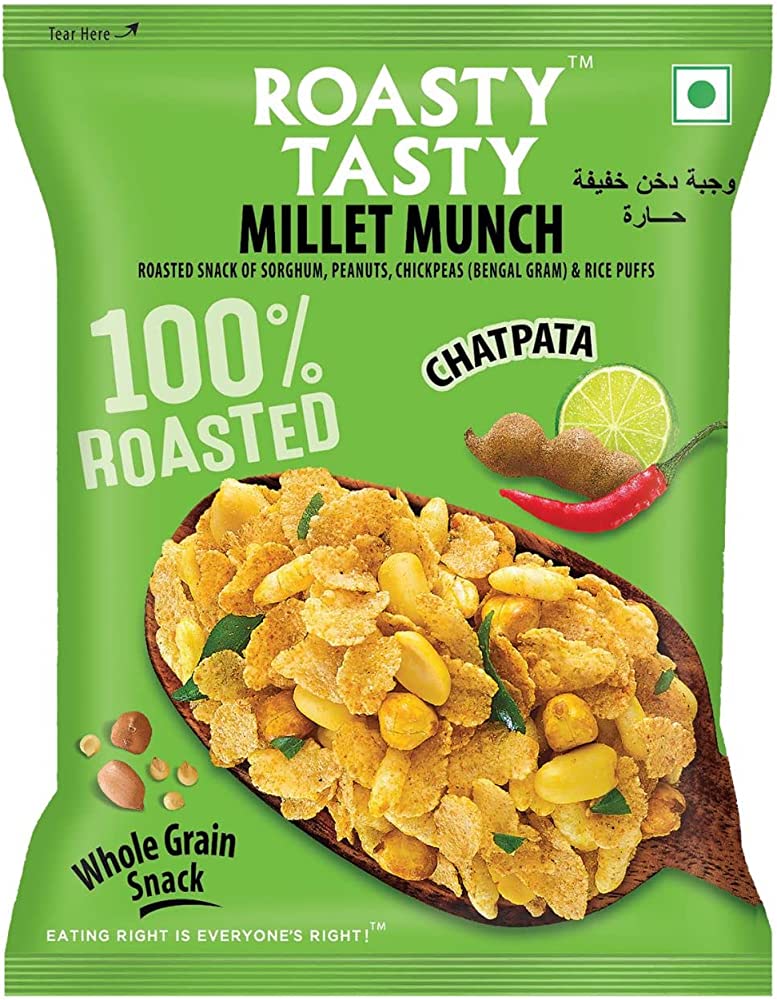 Roasty Tasty Millet Munch, Chatpata, 150 g