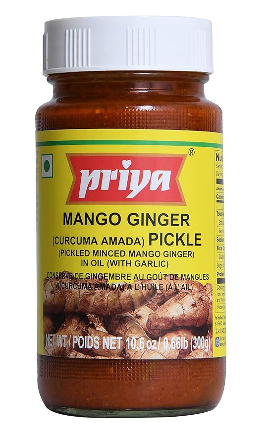 Priya Mango Ginger Pickle With Garlic, 300 g