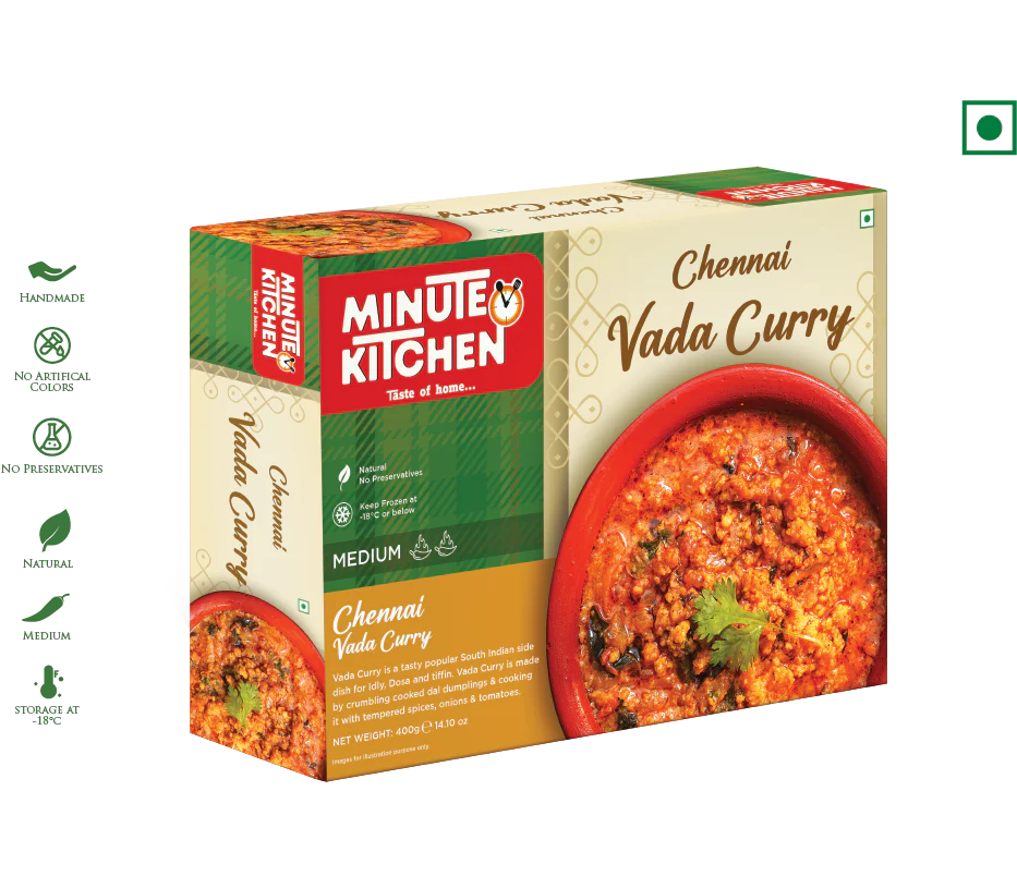 Haldiram's Minute Kitchen Chennai Vada Curry, 400 g