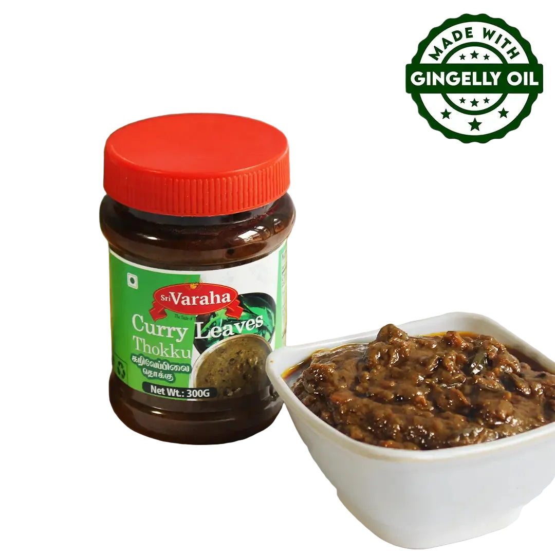 Sri Varaha Curry Leaves Thokku, 300 g