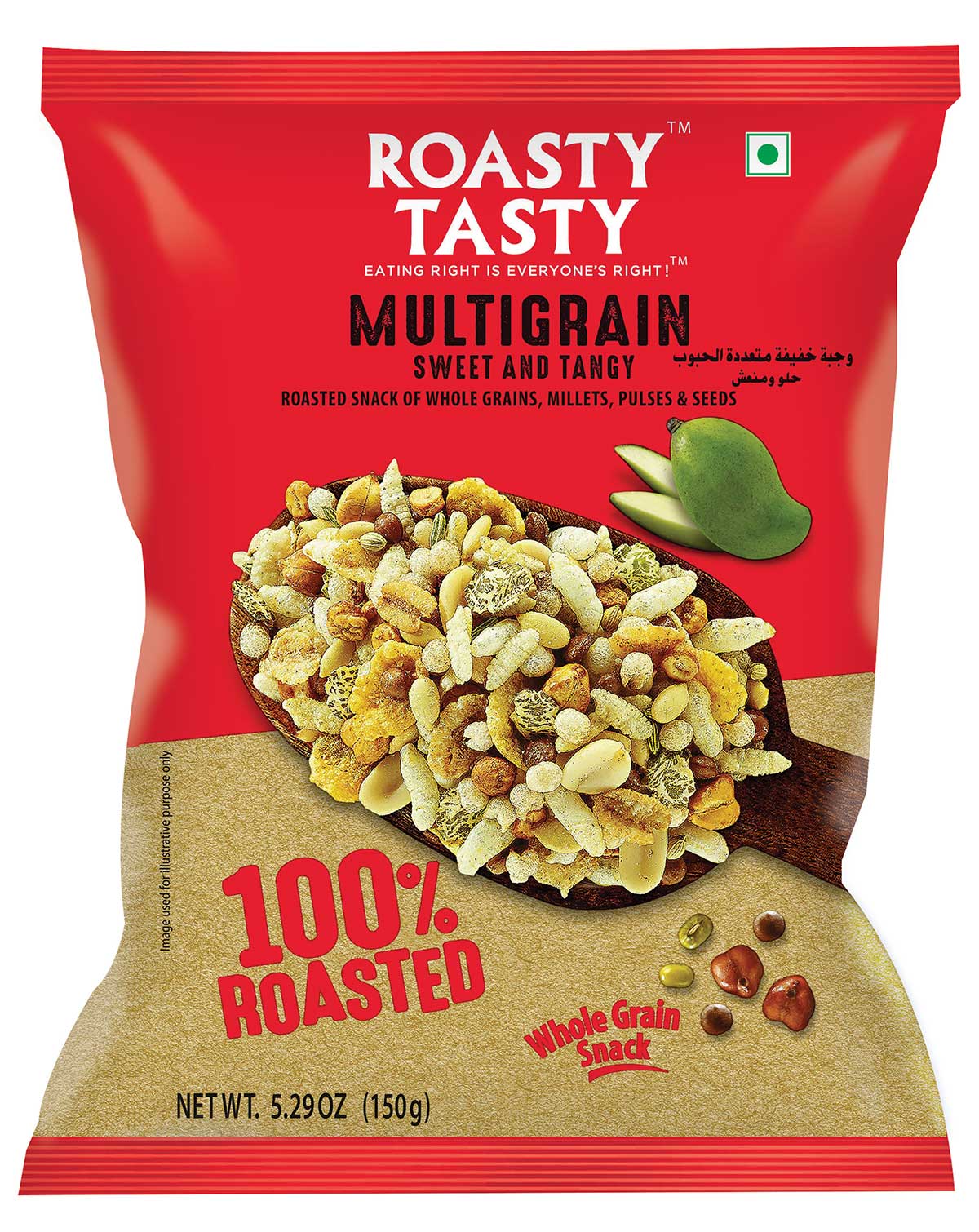 Roasty Tasty Multigrain Mix, Sweet & Tangy, 150 g