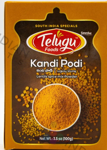 Telugu Foods Kandi Podi, 100 g