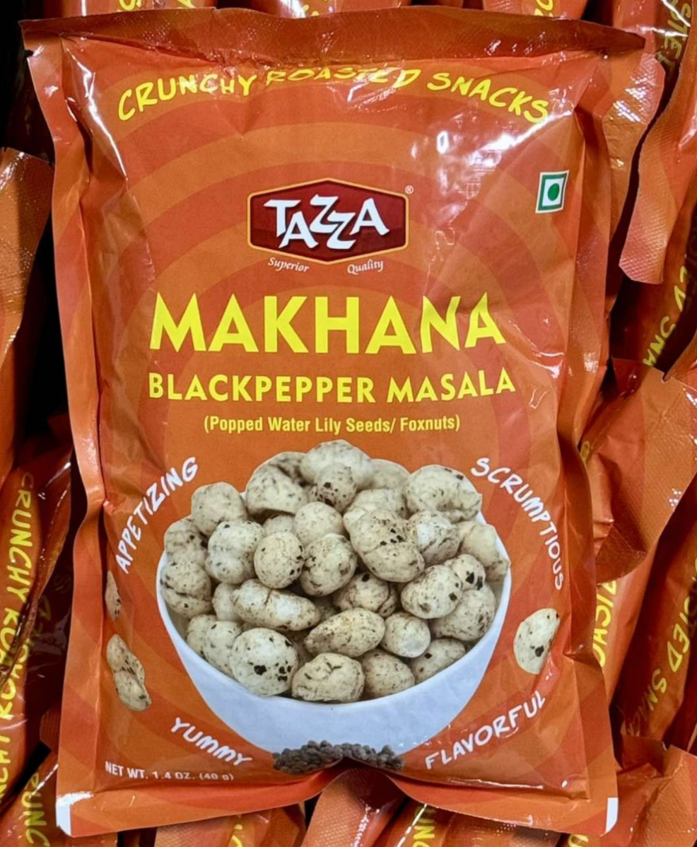 Tazza Phool Makhana - Black Pepper Masala, 40 g