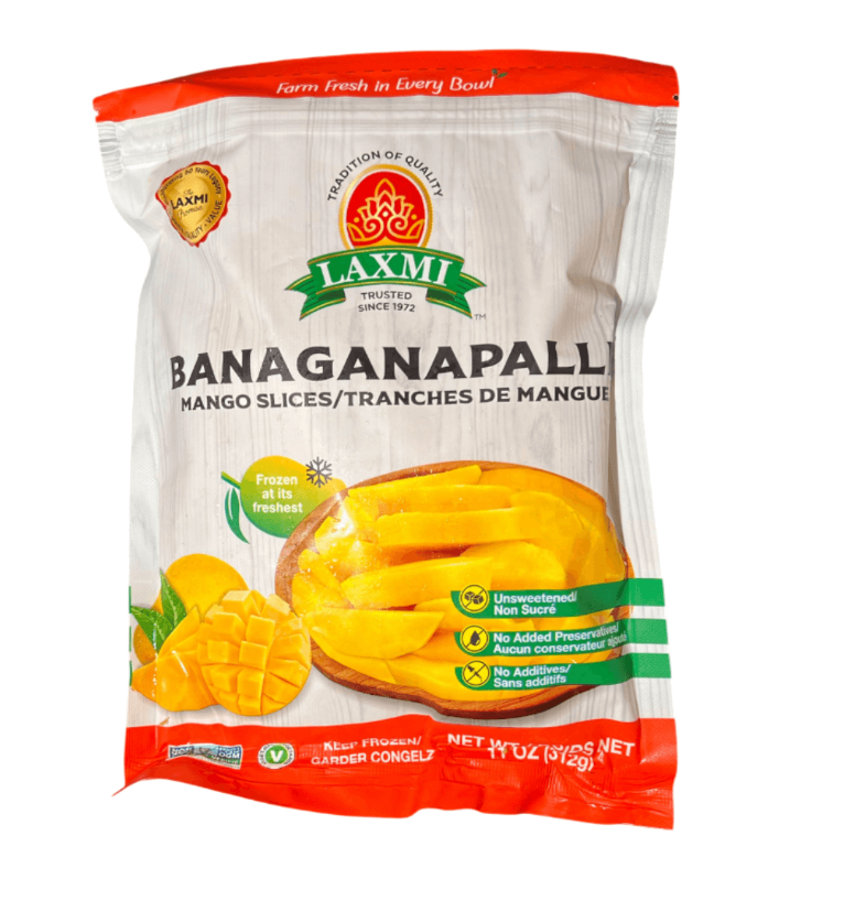 Laxmi Frozen Banganapalli Mango Slices, 312 g, (Frozen)