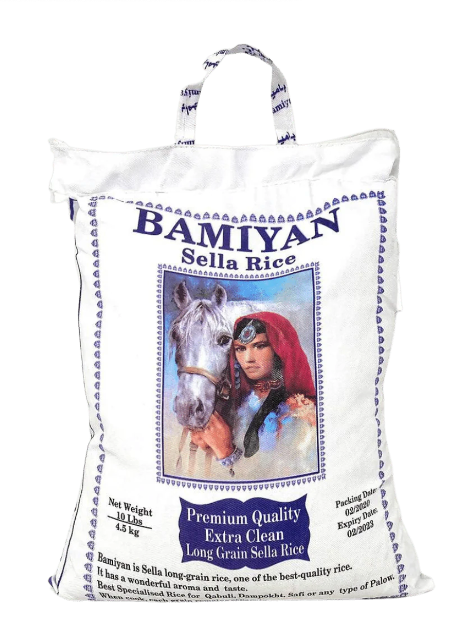 Bomiyan Basmati Rice, 10 lb