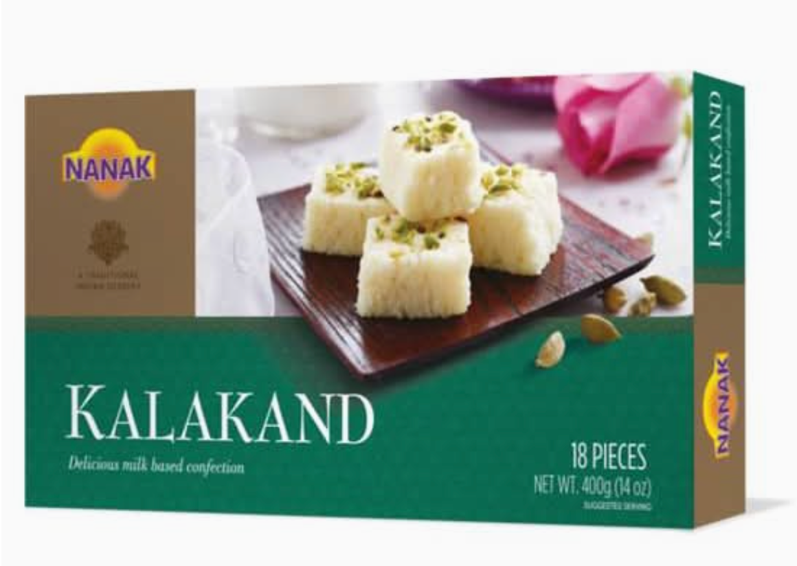 Nanak Kalakand, 400 g, (Frozen)