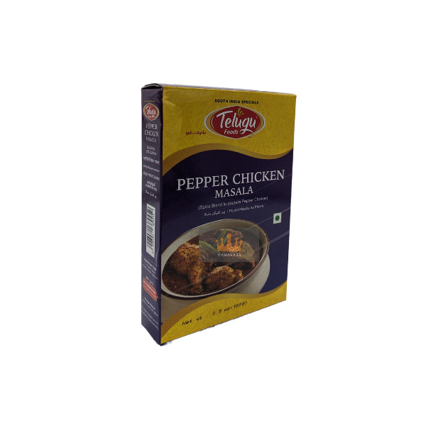Telugu Foods Pepper Chicken Masala, 70 g